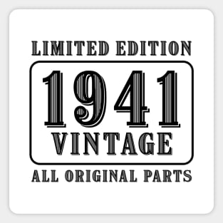 All original parts vintage 1941 limited edition birthday Magnet